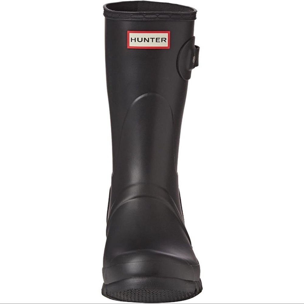 NWT HUNTER Original Short Rain Boots Black Size 10 - Picture 6 of 7